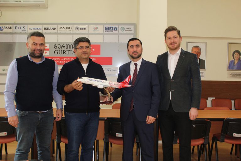 Derneğimizi Türk Hava Yolları Gürcistan Ülke Müdürü  ziyaret etti