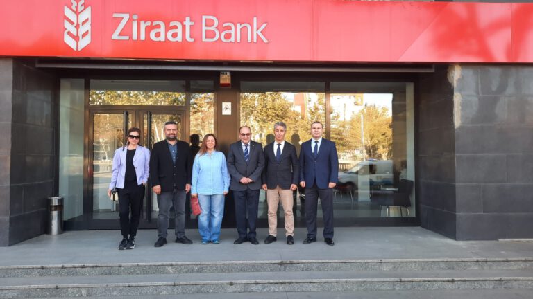 GÜRTİAD Yönetim Kurulu’nun Ziraat Bankası ziyareti
