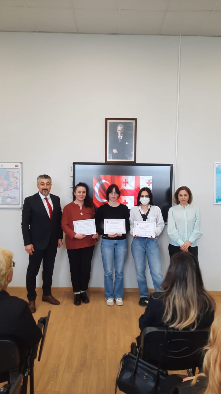 Türkçe Dil Kursu Sertifika Töreni