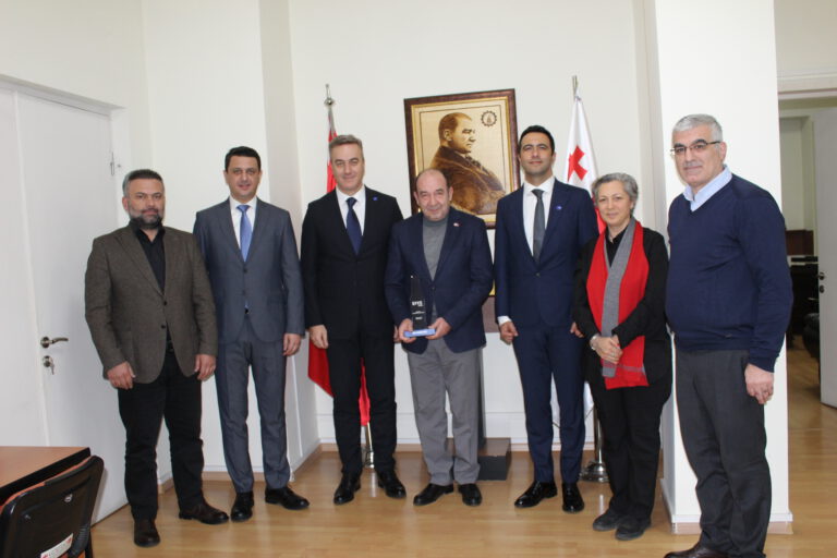 Efes Georgia Müdürü Veli Dinçel Bey GÜRTİAD’a Veda Ziyaretinde Bulundu