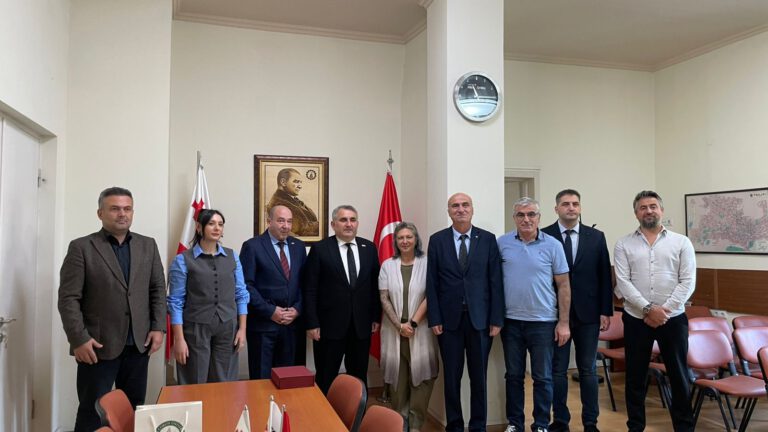 თურქეთის ქ. ართვინის ჭოროხის უნივერსიტეტის რექტორისა და აკადემიური პერსონალის ვიზიტი