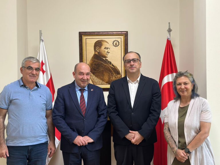 Sürdürülebilirlik Bilimleri Akademisi’nin Kurucusu ve Baş Yöneticisi Irakli Giviashvili’nin Ziyareti